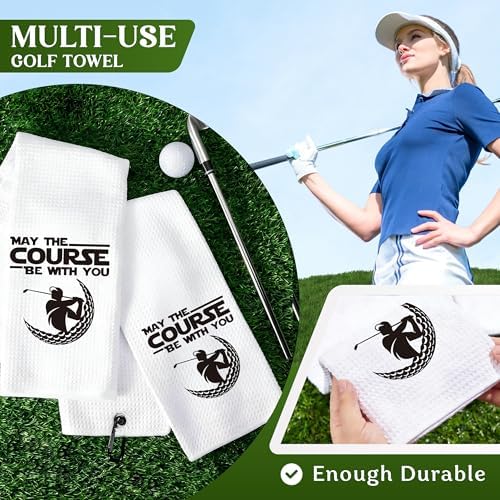 Golf Towel Women, May The Course Be - Image 4