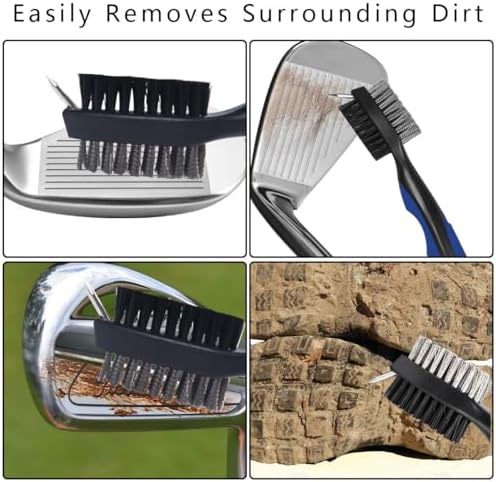 OBTANIM 2 Pack Golf Club Brush Groove Cleaner Tools - Image 6