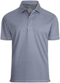Alex Vando Mens Golf Shirt Moisture Wicking Classic Print Golf Shirts by AlexVando