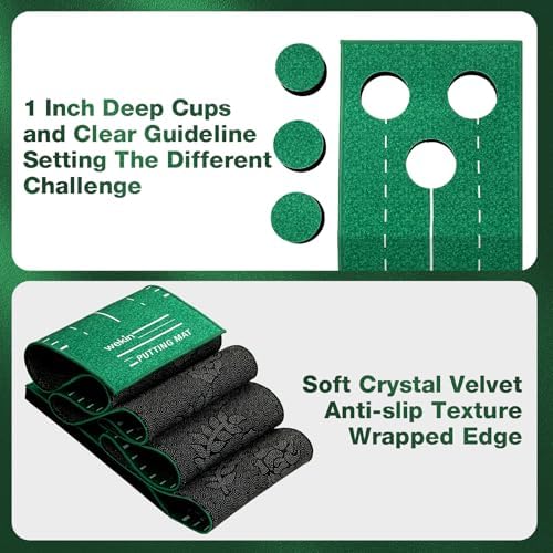 Wekin Indoor Putting Green Game Set - Image 3