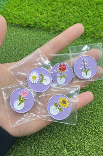 Flower Golf Ball Markers - Image 2