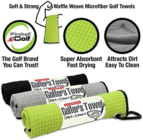 Fireball Golf Towel Gifts and Accessories Set - Image 3