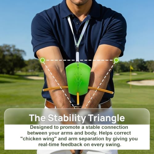 Golf Training Ball Between Arms, The Connector Golf Training Aid - Image 2
