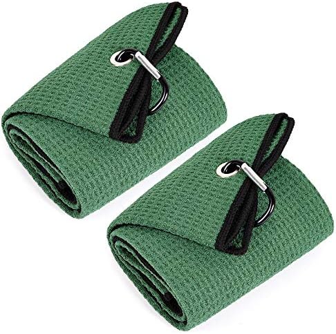 Mile High Life Tri-fold Golf Towel | 16" X 24" | Premium Microfiber Fabric | by MileHighLife