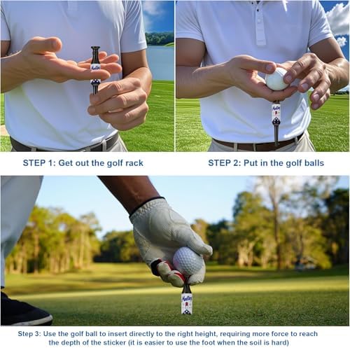 Beer Bottle Golf Tees, Virtually Unbreakable and Recyclable Plastic Golf Tee - Image 5