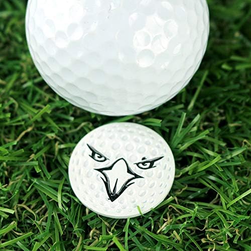 Myartte Creative Golf Ball Marker Soft Enamel Golf Markers 24.4MM Assorted 5 Pcs - Image 3