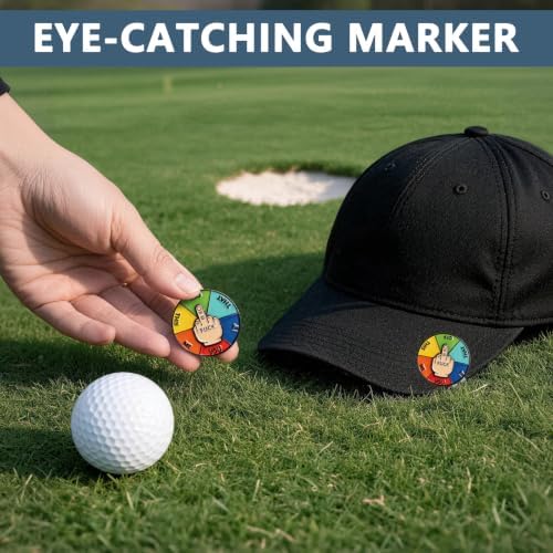 2 Pack Golf Green Reader, Ball Marker - Image 4