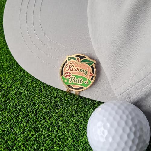 Kiss My Putt Golf Ball Marker - Image 3