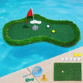 Pool Golf Floating Putting Green: Outdoor Chipping Game Set by Unknown