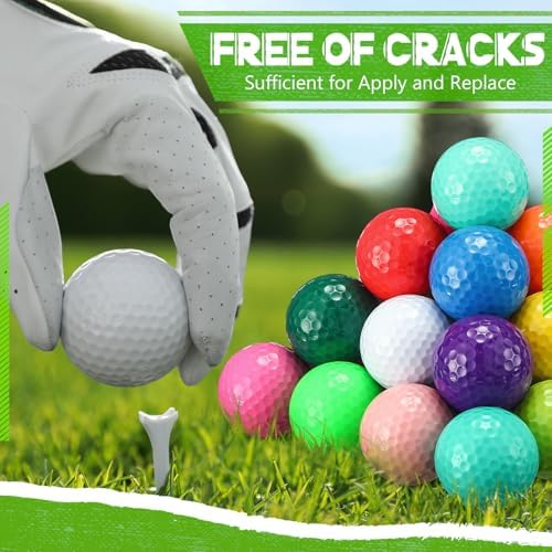 Vinsot 48 Pcs Golf Balls Bulk Solid Rubber Golf Soft Training Balls - Image 5