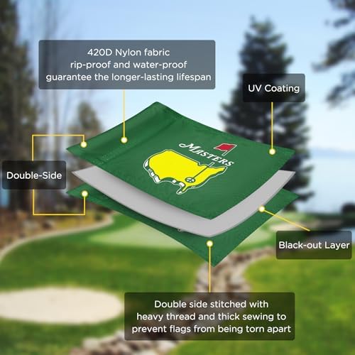 Mini Major Tournament Golf Flag, 6 x 8 in - Image 2