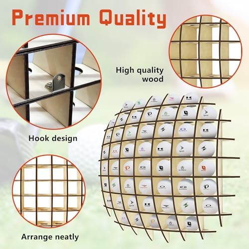 Golf Ball Display Case Wall Mount, Golf Ball Collection Holder - Image 4
