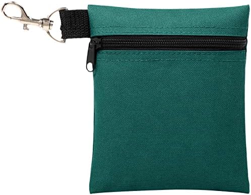 Golf Tee Pouch, 5.62 X 6.87 Inch Professional Zipper Golf Tee/Ball Pouch Bag by BuyAgain