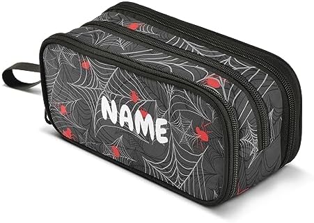 ZAZYXTJ Personalized Spider Web Pencil Case Large Capacity Pencil Pouch by ZAZYXTJ