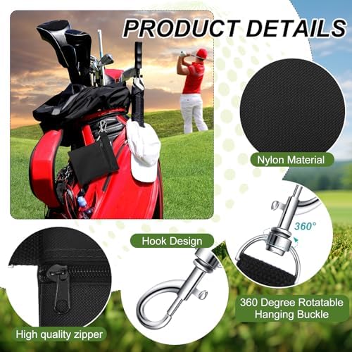 WILLBOND Golf Tee Bag Holder Pouch - Image 5