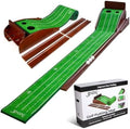 Golf Putting Mat with Ball Return by JPAXI