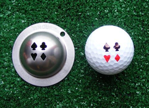 Tin Cup Golf Ball Marking Stencil by SportsBySager