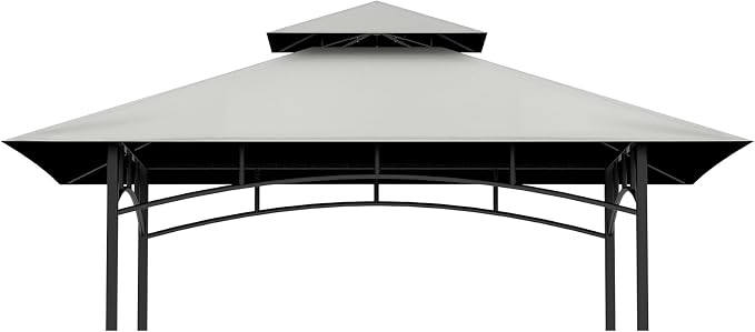 5x8Ft Grill Gazebo Replacement Top by COVBOARD