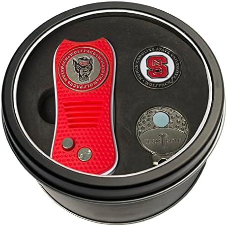 Team Golf NCAA Gift Set Switchblade Divot Tool, Cap Clip, & 2 Double-Sided by TeamGolf