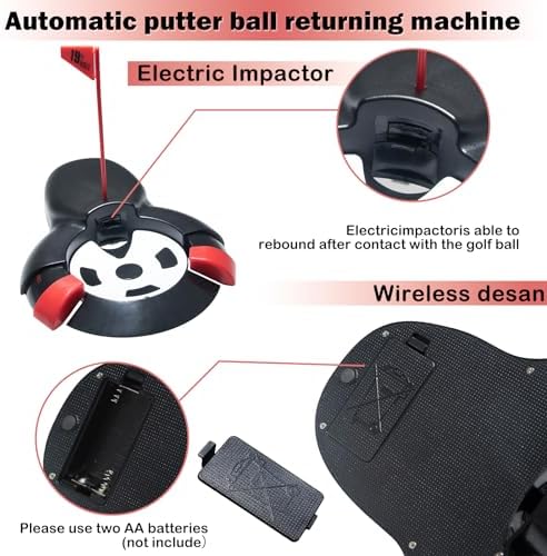 Golf Automatic Putting Ball Return Cup ，Putting Practice Automatic Putting - Image 2
