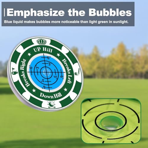 2 Pack Golf Green Reader, Ball Marker - Image 2