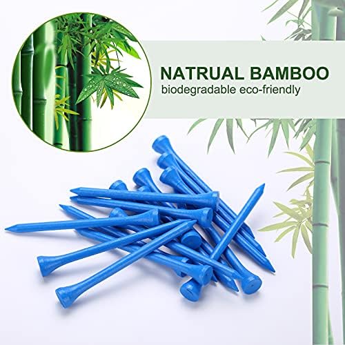 Golf Tees Durable Bamboo Tees 100Pcs 100Pcs 3-1/4" Friendly Biodegradable - Image 4