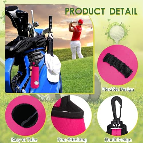 WILLBOND 12 Pcs Golf Ball Pouch, Tee Holder - Image 5