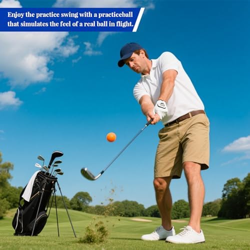 20 Pack Practice Golf Balls, 41mm Foam Golf Balls, Limited Flight Design - Image 5
