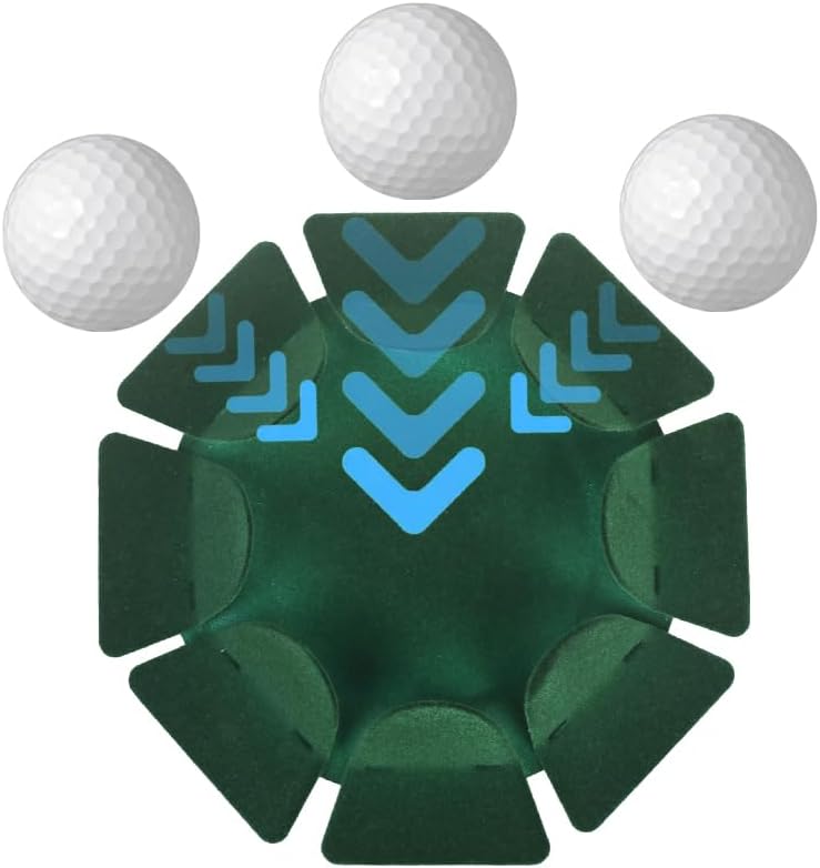 HOW TRUE 2 PCS All-Direction Golf Putting Cup Golf Practice Hole Cup Surface - Image 5