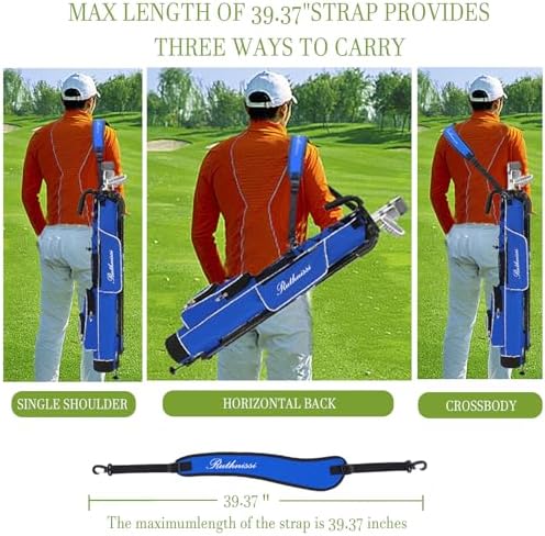 Golf Stand Bag, Lightweight Golf Easy Carry Bag - Image 6