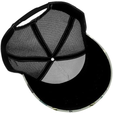 Mesh Baseball Cap, Sports Hat-Golf Bags and Balls Black - Image 6