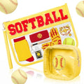 Hillban 2 Pcs Softball Gift Girl Snack Bag Softball Accessories by Hillban