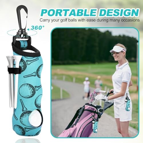 15 Pcs Golf Accessories Kit, Includes Cleaner Brush Towel Tees Golf Ball Bag - Image 4