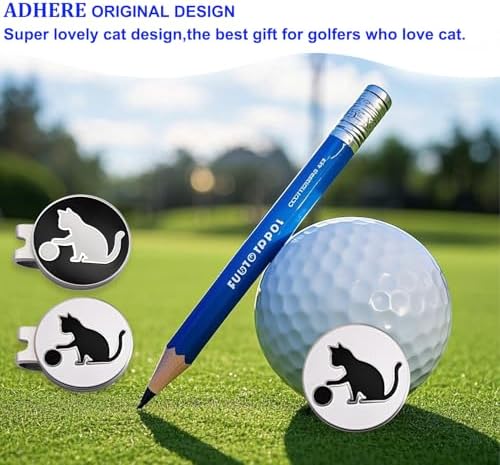 Adhere Golf Ball Markers with Strong Magnetic Hat Clip - Image 6