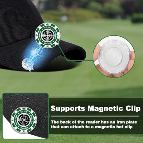 2 Pack Golf Green Reader, Ball Marker - Image 3