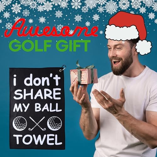 ZEETY Funny Golf Towel, Waffle Microfiber Golf Bag Towel - Image 2