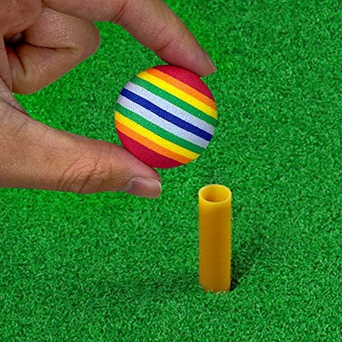 Scott Edward Air Golf Practice Balls, Bright Multicolor and Lightweight Sponge - Image 4