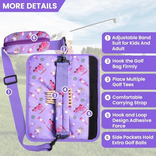 FINGER TEN Mini Golf Bag for 3-7 Clubs - Image 2