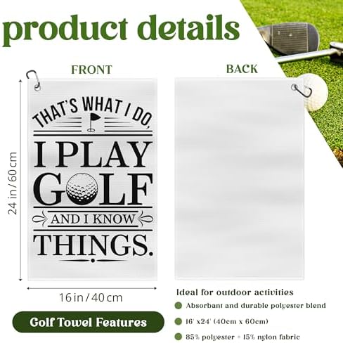 Funny Golf Towels for Men - Image 2