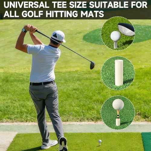Rubber Golf Tees & Bamboo Tees Set, Various Specifications and Sizes - Image 5