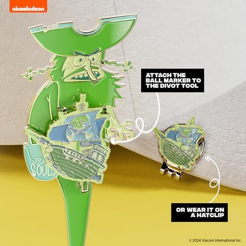 Spongebob Squarepants Spongebob Flying Dutchman Divot Tool and Ball Marker – - Image 3