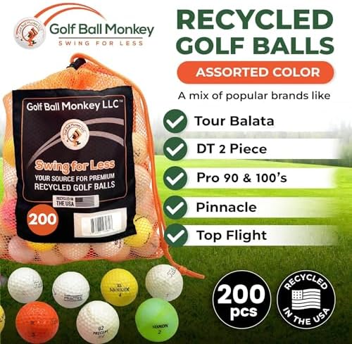 Golf Ball Monkey Hit Away Used Golf Balls Bulk - Image 2