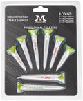 MAZEL Plastic Golf Tees 8 Pack｜Excellent Durability and Stability Plastic Tees by MAZEL