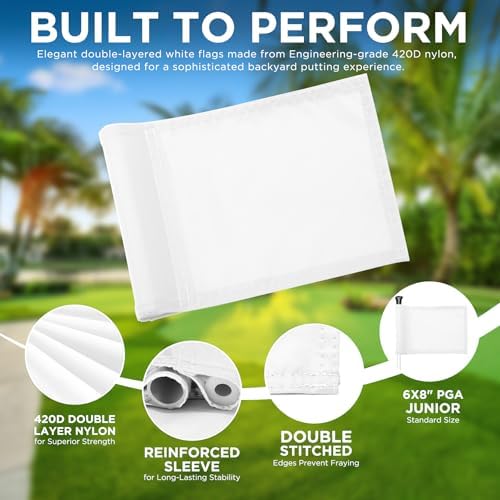 KINGTOP 3 ft Golf Flagstick and Hole Cup Sets - Image 3