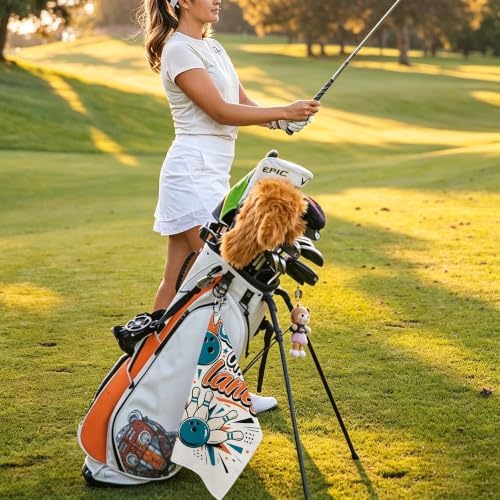 Bowling Queen Sports Golf Towel - Image 7