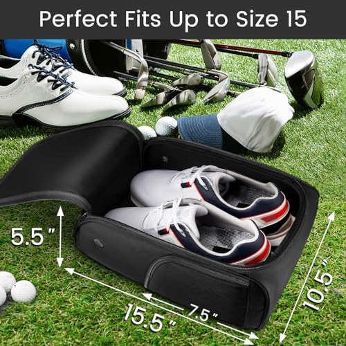 YOREPEK Golf Shoe Bag Men, Golf Accessories Bag - Image 3