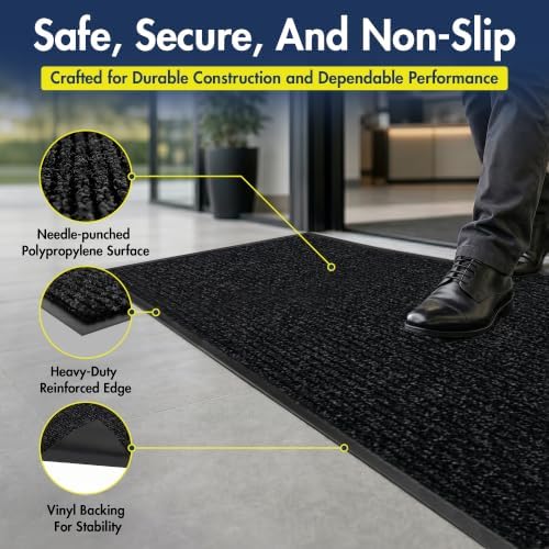 Notrax 109 Industrial Door Mat, Made in the USA - Image 5