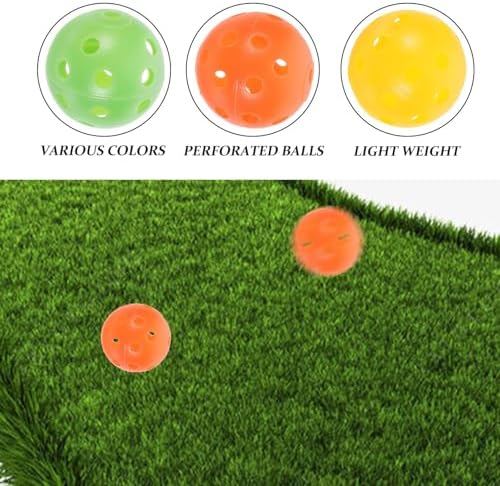 HANABASS 12pcs Perforated Plastic Practice Balls - Image 3