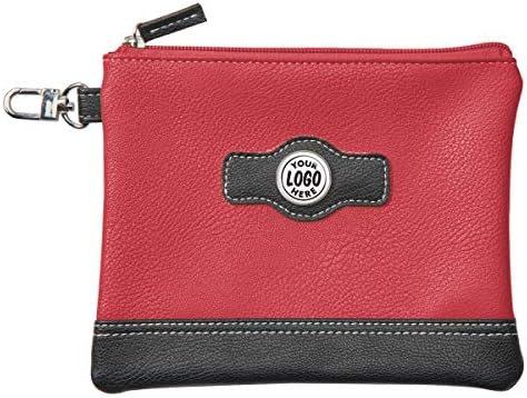Golf Pouch Custom Logo | Personalized Logo Zipper Golf Accessories Pouch by Clip+Wipes