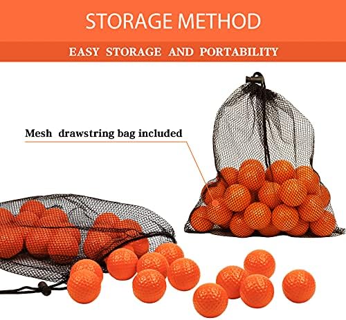 40 Pack Foam Golf Practice Balls - Image 4